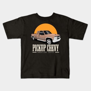 Chevy Truck American Cars Kids T-Shirt